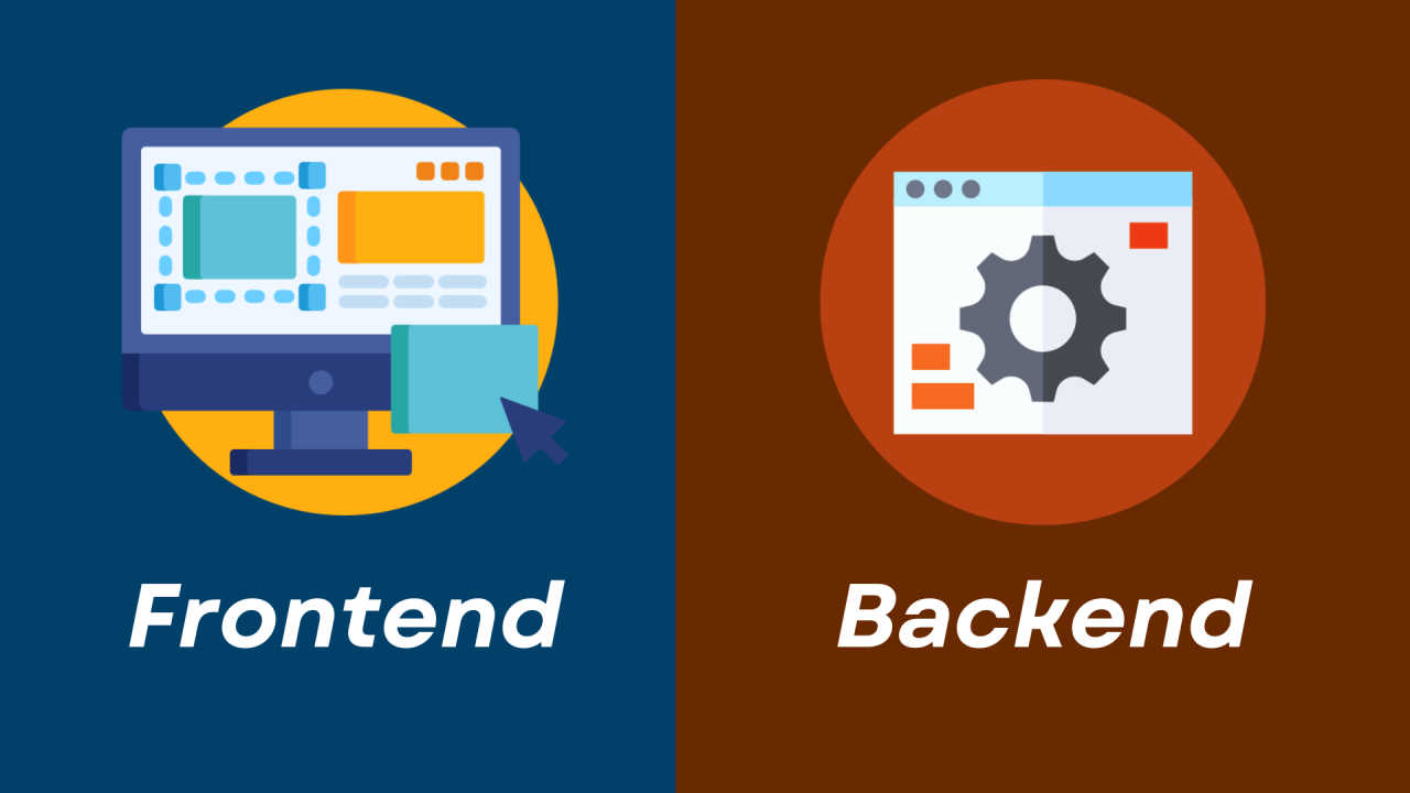 Frontend y Backend